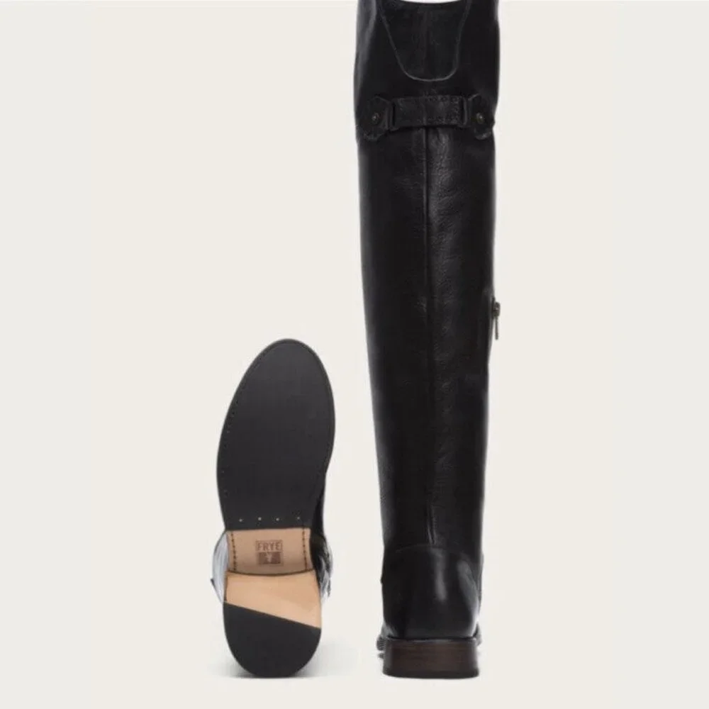 Frye Shirley Over the Knee Leather Boots